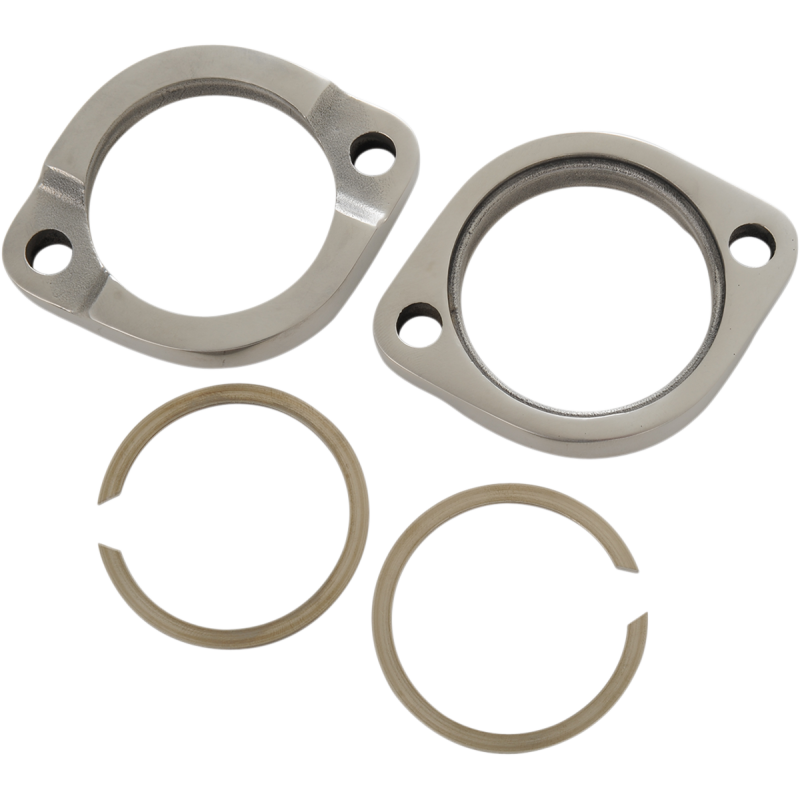 DRAG SPECIALTIES 99-18 B/T&XL H/DUTY S/S EXH FLANGE KIT 1861-0888