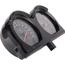 Load image into Gallery viewer, THRASHIN SUPPLY CO. GAUGE RELOC KT FLTR BLK  KT TSC-2707-1