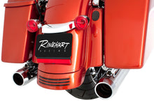 Load image into Gallery viewer, RINEHART RACING 95-09 FLH 3.5" SLIP-ONS CHR W/CHR END CAPS 500-0100C