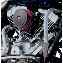 Load image into Gallery viewer, S&amp;S CYCLE AIR STREAM A/C CVR WR/BLK DOME BOBB 170-0124
