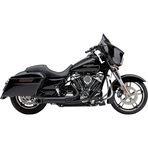 COBRA EXHAUST 2:1 W/TIP BLK FLH 6271B-1