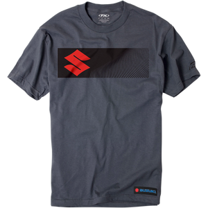 FACTORY EFFEX-APPAREL TEE SUZUKI S-BAR CHAR LG 16-88422