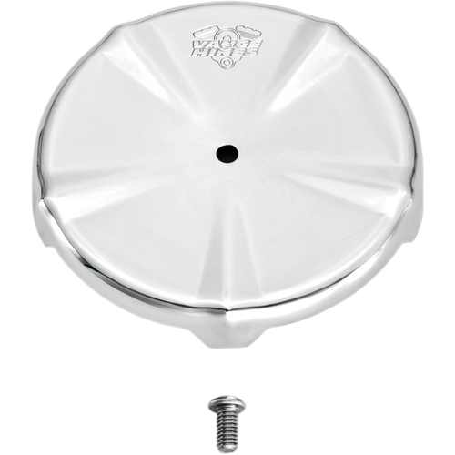 VANCE & HINES VO2 NAKED AIR FILTER SKULL CAP CHROME 71013