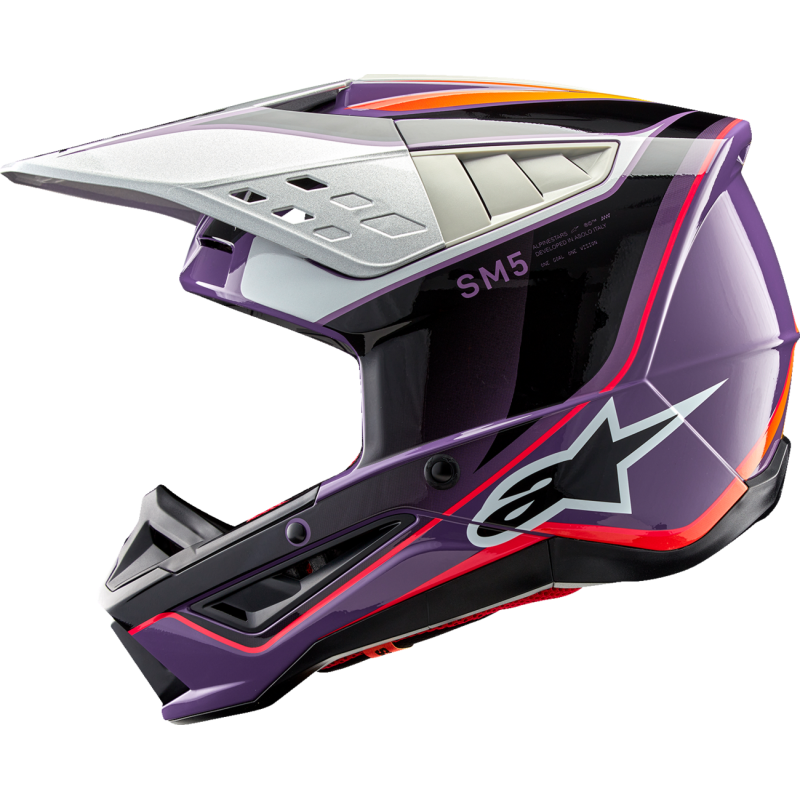ALPINESTARS HELMET SM5 SAIL BK PU XL 8306723-3919-XL