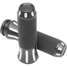 Load image into Gallery viewer, DRAG SPECIALTIES GRIPS CUSTOM 08-19 FLHT  BLK CUT 354127 - Motomike Canada