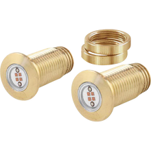 Load image into Gallery viewer, PAUL YAFFE BAGGER NATION Lightning Bolts Kit - Run/Brake/Turn - Brass PYO:BB-LB-BR