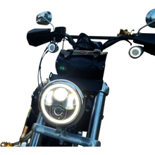 Load image into Gallery viewer, CUSTOM DYNAMICS HEADLIGHT PG 5.75"HALO C CD-575-H-C