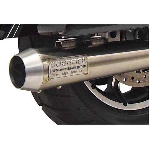 BASSANI XHAUST 17-UP FL RRIII EXHAUST 2:1 SS 50TH 1F50SS