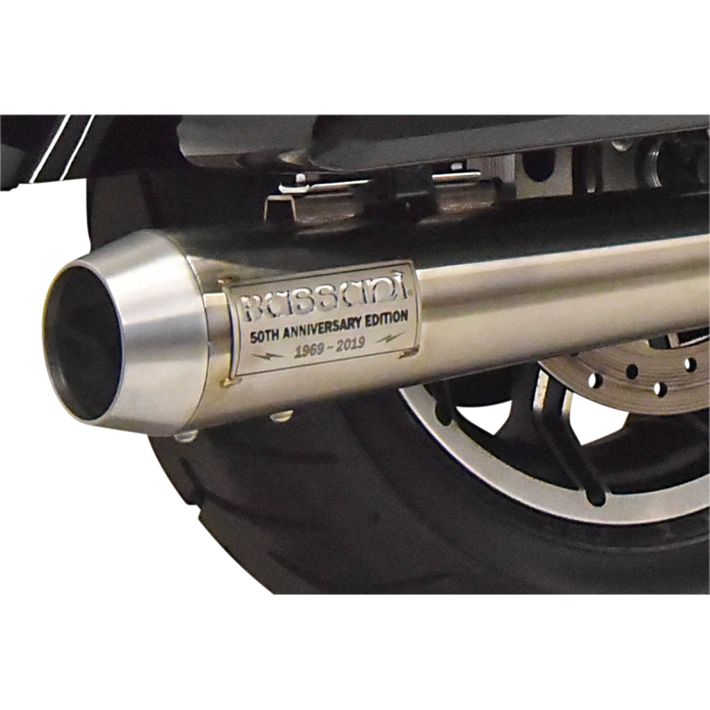 BASSANI XHAUST 17-UP FL RRIII EXHAUST 2:1 SS 50TH 1F50SS