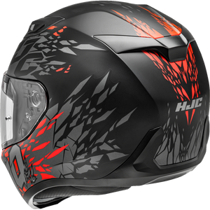 HJC i10 PITFALL SF BK/RD 2X 0000399524