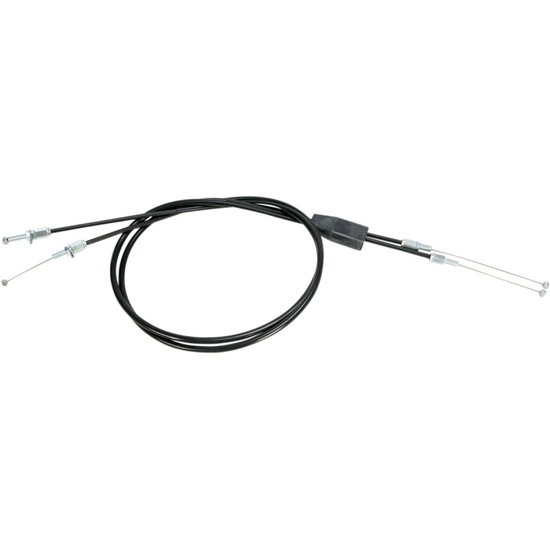 MOTION PRO THROTTLE CABLE PUSH-PULL BLACK VINYL SET 02-0514