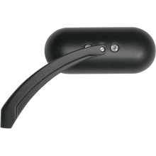 Load image into Gallery viewer, DRAG SPECIALTIES OVAL MIRROR LEFT OR RIGHT BLACK 0640-0488