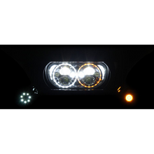Load image into Gallery viewer, CUSTOM DYNAMICS HEADLIGHT FLTR BLACK CDTB-RG-15-B