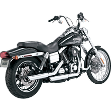 Load image into Gallery viewer, VANCE &amp; HINES MUFFLERS 3"CHR TW SLASH 91-17 DYNA 16337