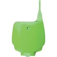 Load image into Gallery viewer, UFO KX80/85 98-13 FRONT # PLATE KX GREEN KA03712-026 - Motomike Canada