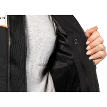 Load image into Gallery viewer, ICON JACKET WM HELLA 4 BK 2X 2822-1681