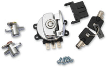 Load image into Gallery viewer, DRAG SPECIALTIES 98-13 FLHR SWITCH IGN W/SB LOCKS CHR E21-0209/45