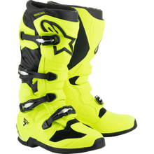 Load image into Gallery viewer, ALPINESTARS BOOT TECH 7(25) YEL FLUO BK 12 2012025-551-12