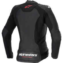 Load image into Gallery viewer, ALPINESTARS (ROAD) JACKET STELLA FSTR V3 LTHR BLK/WHT/CRL 42 3113625-1781-42