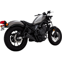 Load image into Gallery viewer, VANCE &amp; HINES 17-23 REBEL UPSWEEP SLIP-ON BLACK 48421