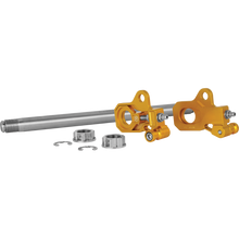 Load image into Gallery viewer, PERFORMANCE MACHINE AXLE ADJUSTER KIT GOLD 0117-0028M-G