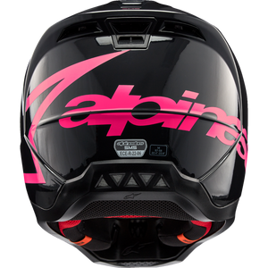 ALPINESTARS HELMET SM5 CORP BK/PK S 8306323-1839-S