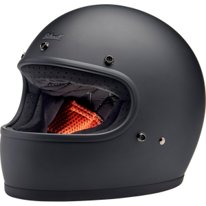 BILTWELL HELMET GRINGO FL BLACK XS 1002-201-501