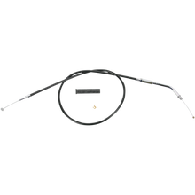Load image into Gallery viewer, DRAG SPECIALTIES BLACK FL THROTTLE CABLES 4330700B