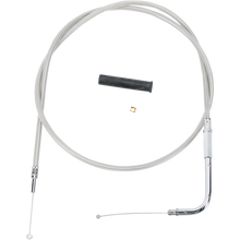 Load image into Gallery viewer, DRAG SPECIALTIES 96-17 34-3/4" S/S THROTTLE CABLE 5332504B - Motomike Canada