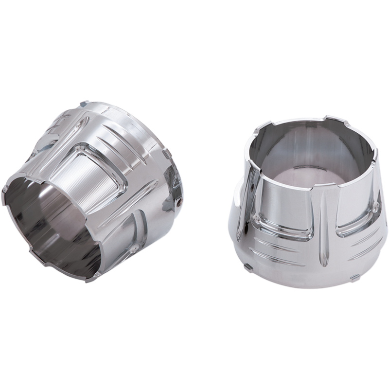 CIRO LLC Billet Diffuser Muffler Tips Chr PR 31200