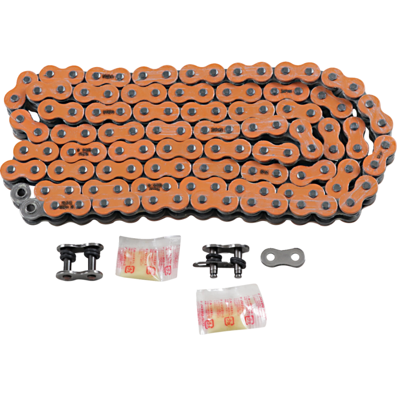 RK CHAIN 520MAXX-120-DD ORANGE 520MAXX-120-DD