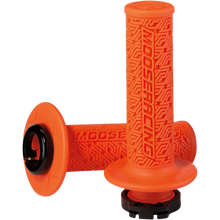 Load image into Gallery viewer, MOOSE RACING GRIP LOCK ON MOOSE 2+4 ORG/BLK B36MRO-B