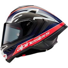 Load image into Gallery viewer, ALPINESTARS (ROAD) S-R10 TEAM HELMET CRB/R/BL XS 8200224-1383-XS
