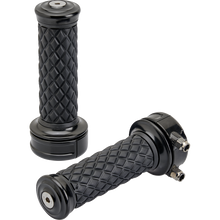 Load image into Gallery viewer, Biltwell AlumiCore Grip Set Custom Black