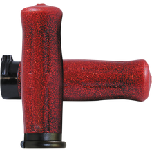 Load image into Gallery viewer, AVON GRIPS 84-17 CABLE TYPE GRIPS OLD SCHOOL SPRK RED OLD-69-SRED