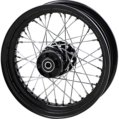 DRAG SPECIALTIES WHEEL 16X3F BLK 00-7FLT 64456B