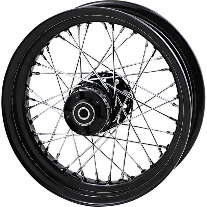 DRAG SPECIALTIES WHEEL 16X3F BLK 00-7FLT 64456B