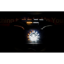Load image into Gallery viewer, CUSTOM DYNAMICS 14-19 FLHT LIGHT FAIR VENT TRIM AMB/WHT CDVENT-TF-AWKIT