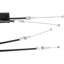 Load image into Gallery viewer, MOTION PRO THROTTLE CABLE PUSH-PULL BLACK VINYL SET 02-0514