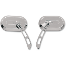 Load image into Gallery viewer, DRAG SPECIALTIES OVAL MIRROR RIGHT (EA) 1901-6233