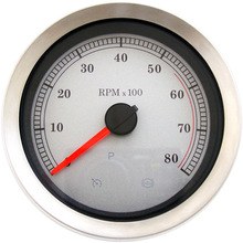 Load image into Gallery viewer, DRAG SPECIALTIES TACHOMETER SLVR 04- 83114S - Motomike Canada