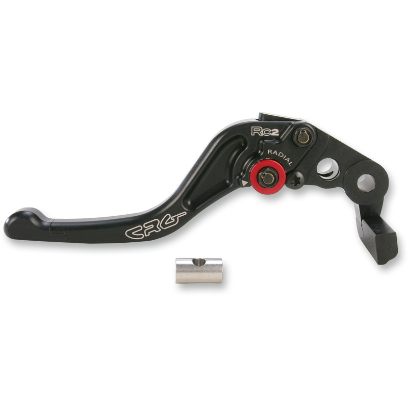 CRG BRAKE LEVER RC2 SHORT BLACK 2RN-511-S1-H-B