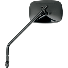 Load image into Gallery viewer, DRAG SPECIALTIES MIRROR PLN LONG STEM BLK EA 0640-0657