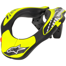 Load image into Gallery viewer, ALPINESTARS Neck Support (Youth)BLK/YEL 6540118-155-O/S