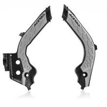 Load image into Gallery viewer, Acerbis - 19-23 Husqvarna 125-501s TC/FC/FX/FE/TE/TX/ 21-23 GasGas Frame Guard X Grip - Black/Gray (2733451001)