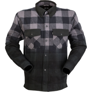 Z1R SHIRT DUKE FLANNEL GY/BK 2X 2840-0161