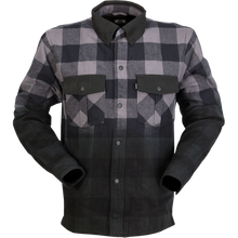 Load image into Gallery viewer, Z1R SHIRT DUKE FLANNEL GY/BK L 2840-0159