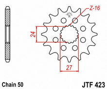Load image into Gallery viewer, JT SPROCKETS SPROCKET C/S GSX/R 18T JTF423.18