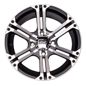 ITP SS ALLOY SS212 Black Wheel with Machined Finish (14x8"/4x137mm)