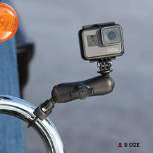 Load image into Gallery viewer, RAM MOUNTS Base with Zinc Coated U-Bolt and 1-Inch Ball for Rails from 0.5 to 1.25-Inch in Diameter